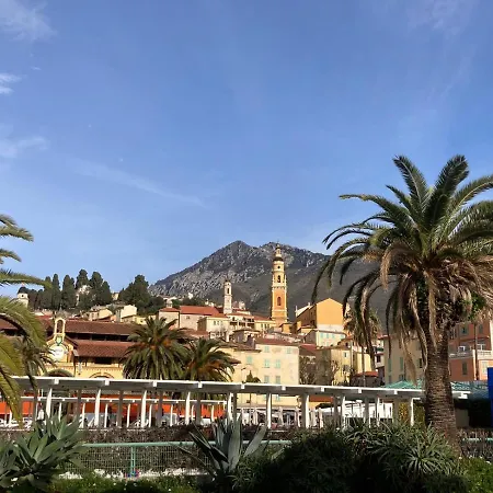 Joli 2 Pieces Vue Jardin 50m Parking Clim Apartment Menton